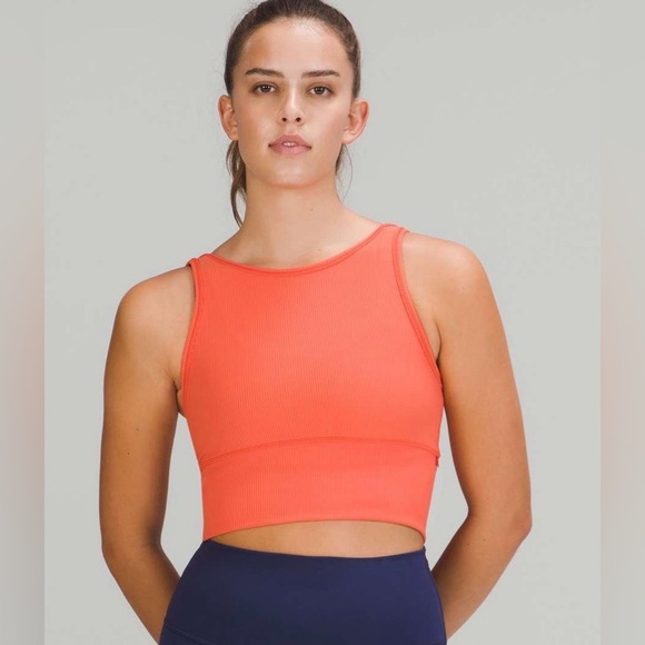 lululemon athletica Tops - Lululemon Power Pivot Ribbed Tank Top
